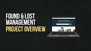 Lost & Found Management System Project in PHP CodeIgniter | Complete Project Overview