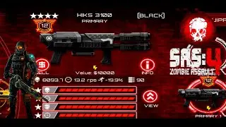 SAS:4 DEMOSTRACION HIKS 3100 [BLACK] FULL MAXIMIZADA, 12/4 SAS ZOMBIE ASSAULTL 4
