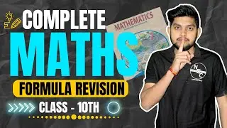 Complete Formula Revision of Math's for Class 10th | Class 10th Mathematics #boardexam2024 #maths10