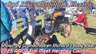1896 Riker Prototype Electric 2025 AACA Fall Meet Hershey Car Show