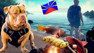 MON CHIEN M'ACCOMPAGNE À LA PÊCHE À LA REUNION (BULLY), JE CUISINE EN NATURE(POISSONS/ 4K