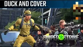 SNIPER STRIKE  DUCK AND COVER | SEEJUST GAMEPLAY. #Sniperstrike #seejustgameplay