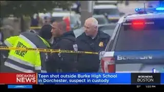 Shooting outside Burke High School in Dorchester leaves student injured