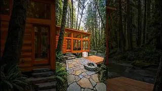 AI Builds a Beautiful Small House Beside a Jungle River | Unreal Nature Transformation