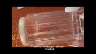 Bundle monster glass stamper : in action.
