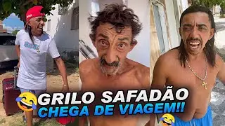 GRILO SAFAD&Atilde;O CHEGA DE VIAGEM E ENCONTRA SEU PAI 😂😂😂 S&Oacute; RESENHA