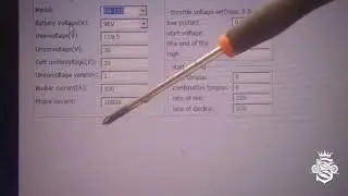 Video 2 Configuración Controladora Votol Em50