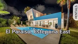 Villa El Paraiso: modern villa close to the beach in New Golden Mile, Estepona