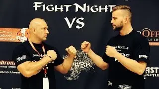 Jochen Gieb VS J&uuml;rgen Dolch bei der Fightnight in Villingen-Schwenningen am 26.04.2014