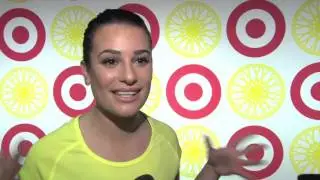 Lea Michele at the SoulCycle x Target Event