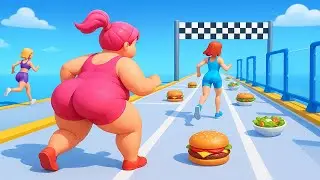 Twerk Race 3D &mdash; Fun Run Game! | Crazy Obstacle Course & Epic Twerk Battles - EP 21
