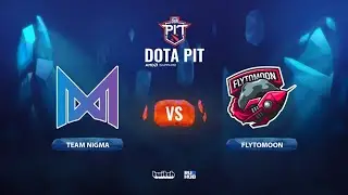 Team Nigma vs FlyToMoon, OGA Dota PIT Season 2: EU/CIS, bo3, game 2 [Maelstorm & Eiritel]