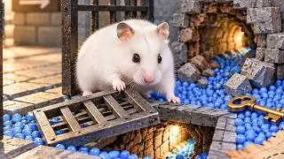 🛑Live: Smart Hamster Makes a Spectacular Escape from Prison Maze in Real Life | Hamster Life