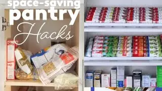 Kitchen organizing idea/space saving hacks/ kitchen organizing tips/Amazon kitchen organizer
