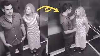 Top 10 Weird And Funny Elevator Moments Caught On Camera