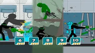 ANGER OF STICK 5 MODO ZOMBIE NIVELES 6-10