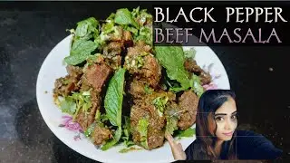 Beef pepper masala | Quick and Easy Recipe |  wedding style meat curry