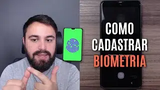 COMO CADASTRAR A BIOMETRIA PARA DESBLOQUEAR O CELULAR POR IMPRESSÃO DIGITAL