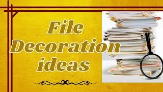 ENGAGEMENT WITH COMMUNITY DECORATION IDEAS FOR B.ED FILES SEM 3 PUNJABI UNIVERSITY PATIALA
