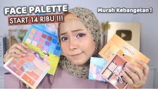 REVIEW + TUTORIAL 6 FACE PALETTE ANYLADY TERMURAH !! START 14 RIBU. COCOK UNTUK PEMULA