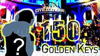 Rise of Civilizations: Rolling 150 Golden Keys | Is that Blank Hero?