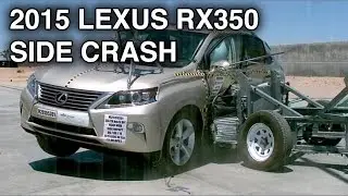2015 Lexus RX350 | Side Crash Test | CrashNet1
