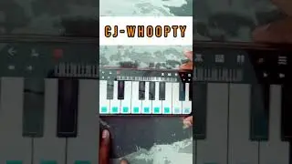 #short CJ -Whoopty | Viral Song | Walkband Piano Tutorial | #shorts #viral #growth #youtube |