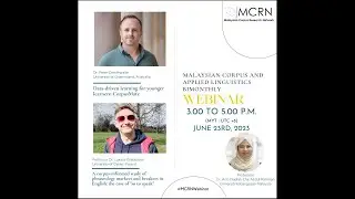 MCRN Webinar 2023: Data-Driven Learning for Younger Learners.