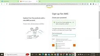 AWS Account Creation | Free Tier Account