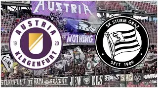 SK Austria Klagenfurt - SK Sturm Graz | Fanszene Klagenfurt | Ausw&auml;rtssupport Sturm | 11.09.22