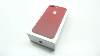 Red iPhone 7 Plus Unboxing And First Look!