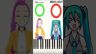 Pick a Color My Version vs Original (Kpop Demon Hunters) @fash - Piano Tutorial