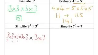 Simplifying Indices 1 -Tutorial