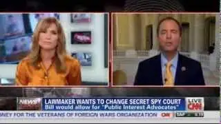 Rep. Schiff Discusses His Legislation to Reform FISA Court on CNN