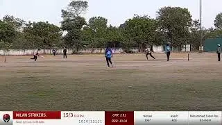 Live Cricket Match | MILAN STRIKERS. vs U.S DENTAL | 22-Jan-22 03:17 PM 12 overs | HALAI MEMON MOTI