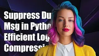 How to Suppress Duplicate Messages in Python Logging for Efficient Log Compression