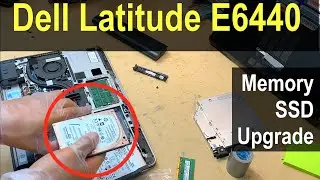 Dell Latitude E6440 HDD to SSD Upgrade | Dell Latitude E6440 Upgrading RAM