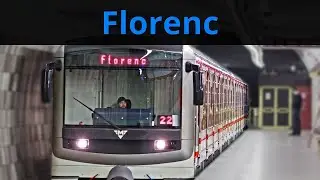 Metro B Florenc (advent 2025) | podzim 2025