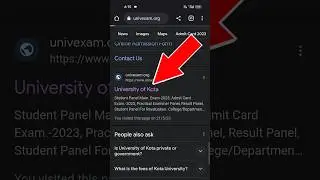 How To Check BA BSC BCOM Result 2023 Kota University || #shorts #result #2023