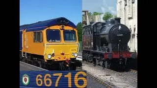 The naming of 66716 & Nene Valley Railway TPO weekend 15/05/11