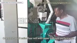 18T/Day Maize Mill &ndash; Reliable Performance in Action | Hongdefa Machinery
