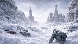 Chaos in Russia: The worst ever snowstorm hits Moscow, the city is buried in snow.