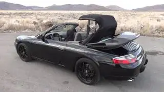 1999 Porsche 996 Carrera Cabriolet Convertible Top Function