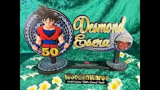 Gokui Anime Birthday Key WW833 - WoodenWares Key Designs Australia