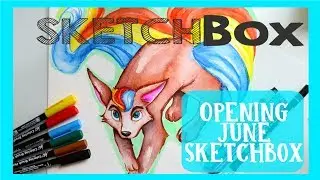 Opening JUNE SKETCHBOX- @dramaticparrot