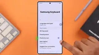 How to Turn off/on Autocorrect in Samsung S25 Ultra