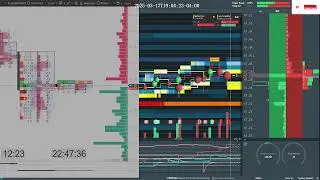 Cl #futures #live #bookmap #CL#FOOTPOINT #oil#gas