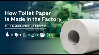 How Toilet Paper Is Made in Factory | Full Manufacturing Process