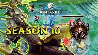 Master Yi - Bronze IV *PENTAKILL* League of Legends: Season 10 (+QUADRA KILL)