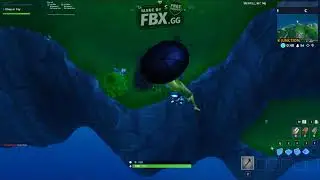 Fortbyte #32 accessible by wearing kyo pet back bling at the nortern most point